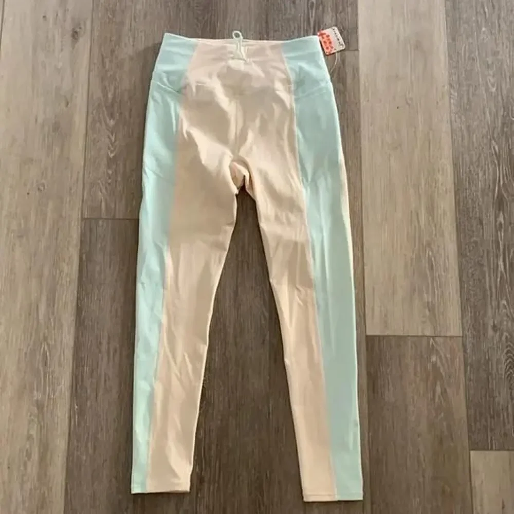 Free People Movement High Waisted Good Karma Tie Dye‎ Leggings L NWT